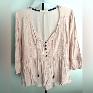 Rewind Size Juniors L 3/4 Sleeve